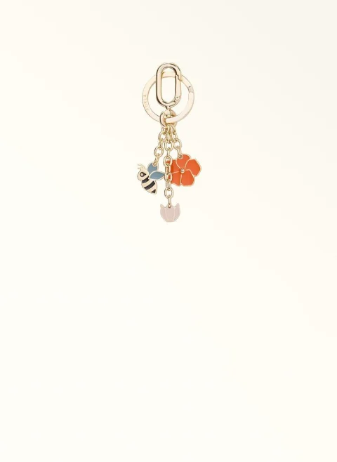 Ключодържател Furla Crystal Color Gold Paprika Azalea