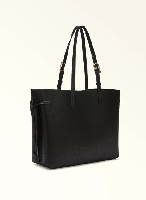 Кожена 'Tote' чанта Furla Ava Nero L — снимка 6