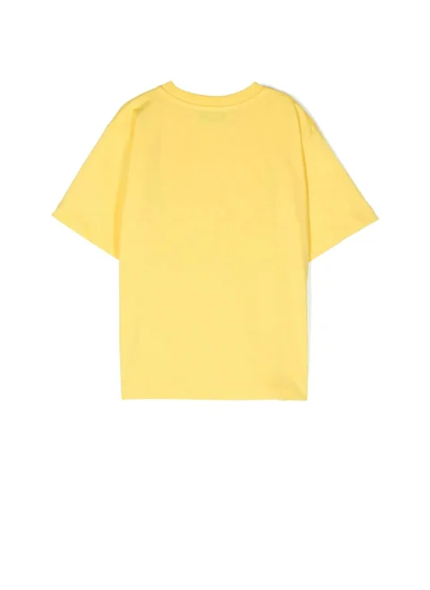 Тишърт с принт Moschino Kids — снимка 2