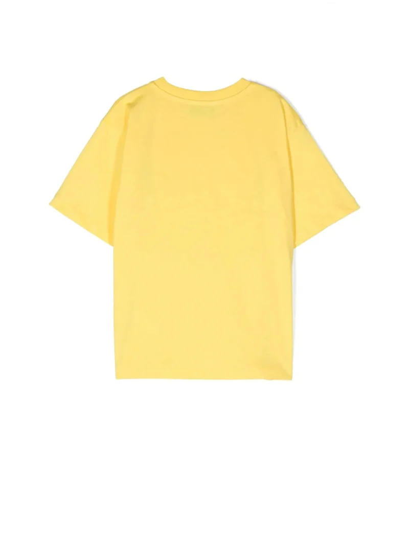 Тишърт с принт Moschino Kids — снимка 2