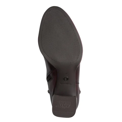 Дамски Боти На Ток TAMARIS – 1-25390-47-537 MERLOT — снимка 6