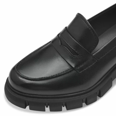 Дамски Лоуфър TAMARIS – 1-24439-41-003 BLACK LEATHER_2 — снимка 4