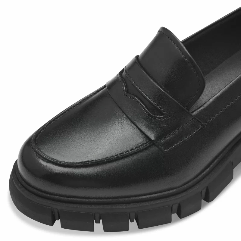 Дамски Лоуфър TAMARIS – 1-24439-41-003 BLACK LEATHER_2 — снимка 4