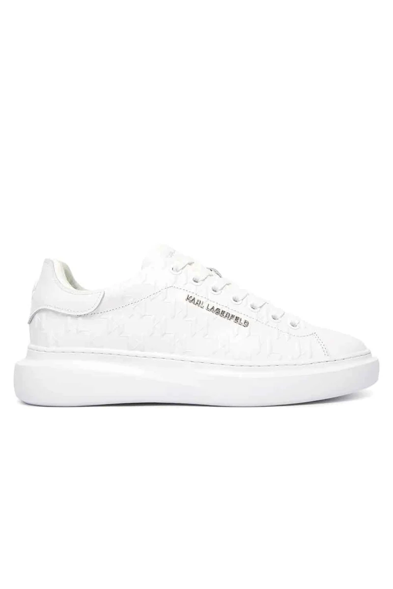 Sneakers Kore Monogram Emboss Lo KL56549K 01w-white lthr / mono
