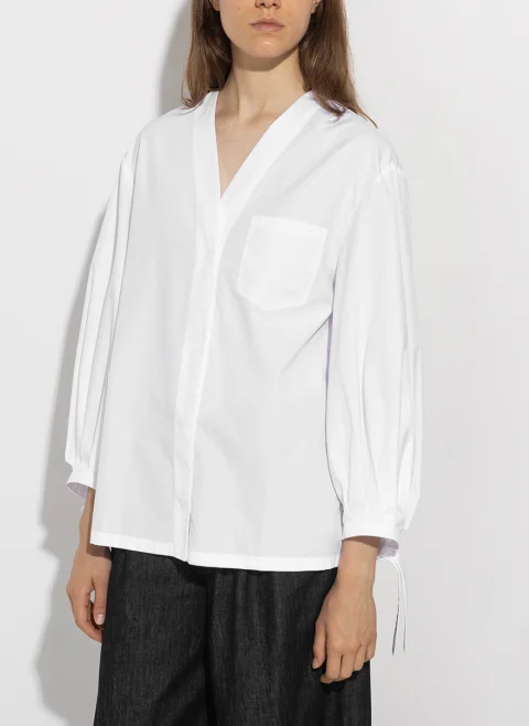 Риза с панделки 'S Max Mara Oro — снимка 4