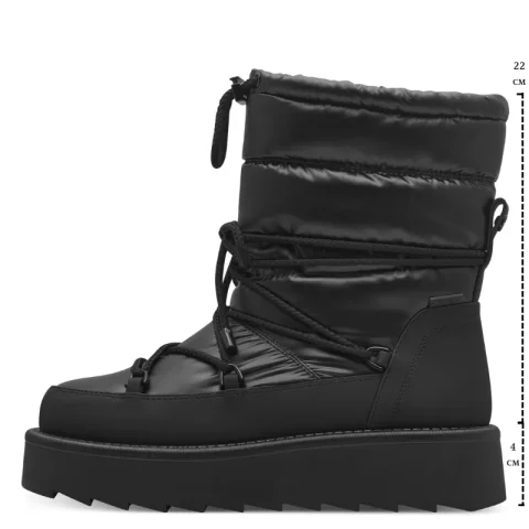 Дамски Спортни Боти TAMARIS – 1-26836-41-007 BLACK UNI — снимка 7
