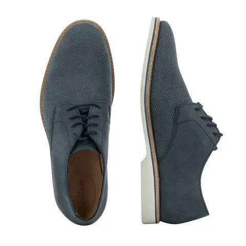 Мъжки ежедневни обувки CLARKS – 26149705-navy201 — снимка 5