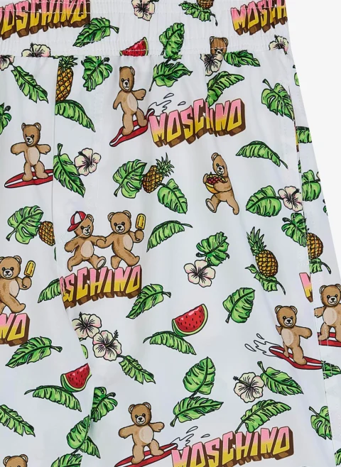 Бански с цялостен принт Moschino Kids — снимка 3