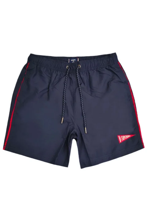 Бански Ovin Vintage Varsity Swimshort M3010188A adq rich navy