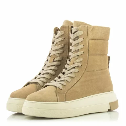 Дамски Спортни Боти CARLO FABIANI – 109425 NABUCK BEIGE — снимка 3