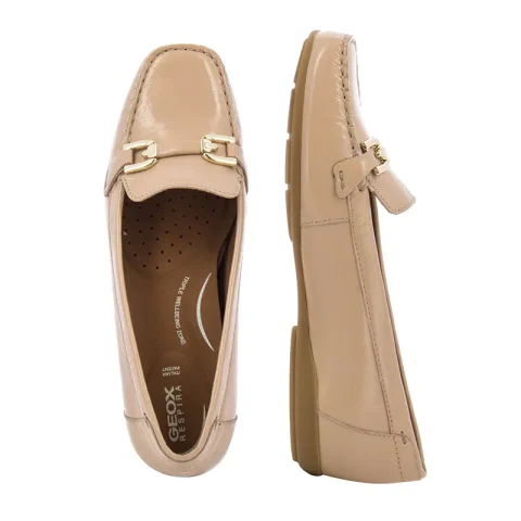 Дамски Мокасини GEOX – D84BMA C8156 D ANNYTAH MOC NUDE — снимка 5
