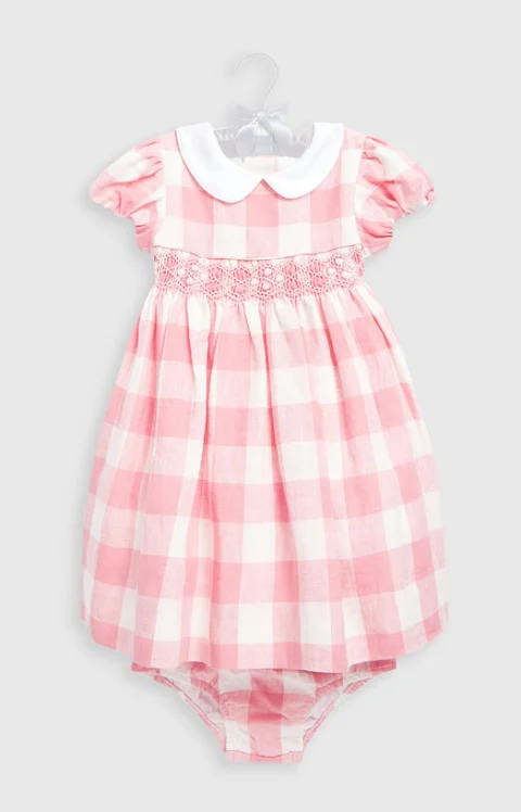 Комплект от две части GINGHAM с кариран принт