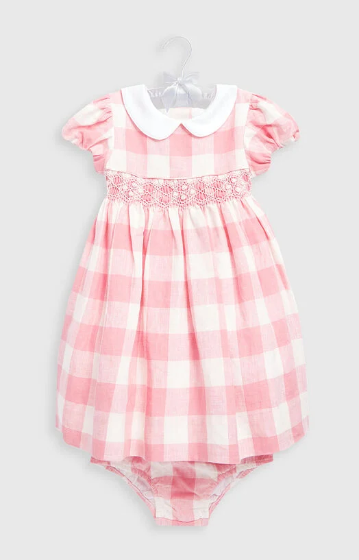 Комплект от две части GINGHAM с кариран принт
