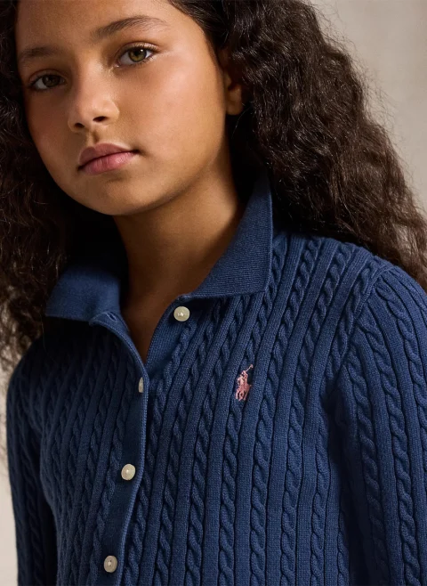 Комплект 'Cable-knit' Ralph Lauren Kids 7-14 — снимка 3