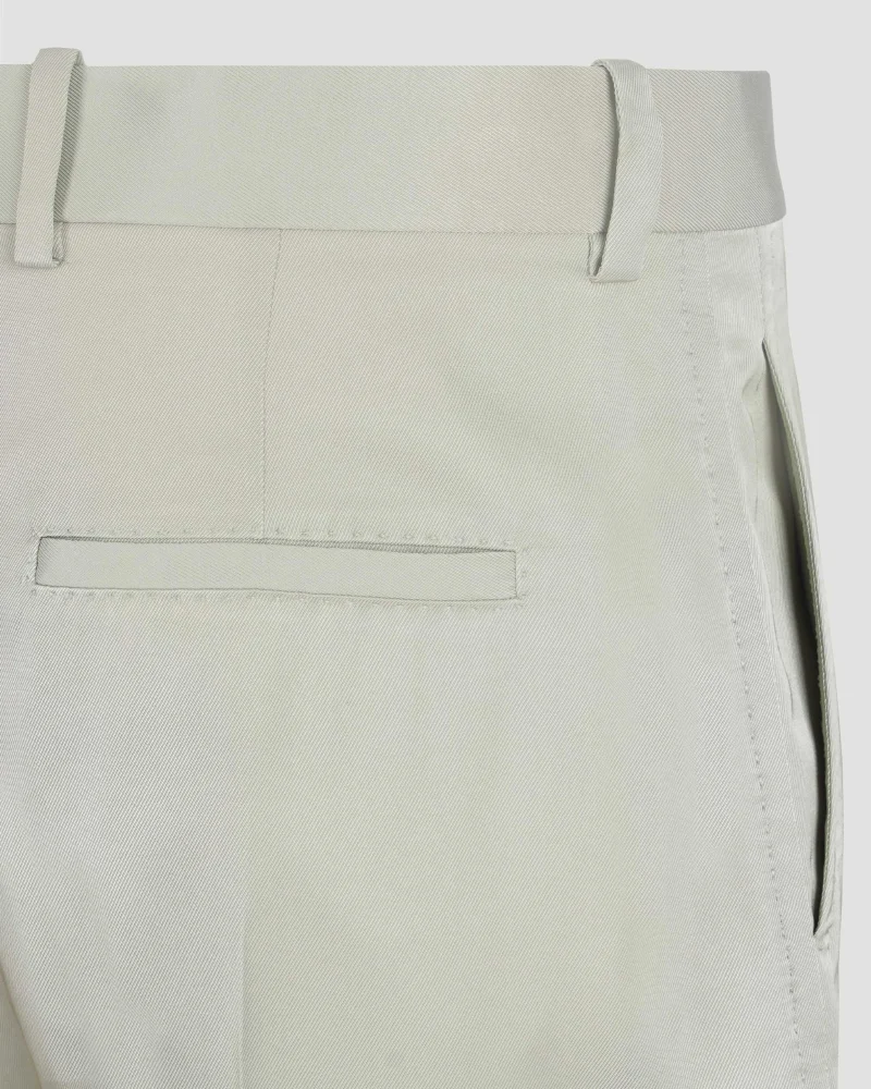 Viscose Twill Straight Trousers — снимка 3