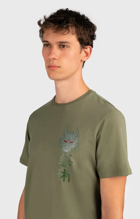 Тениска TS176 от памучен бленд — снимка 5