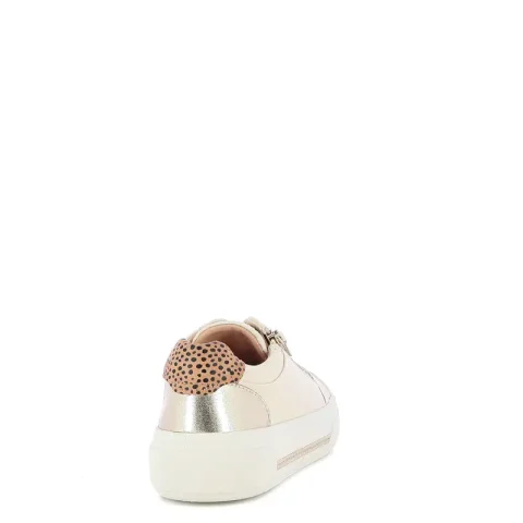 Дамски Сникърс CLARKS – 26185914 HOLLYROSE ZIP CREAM MULTI — снимка 2