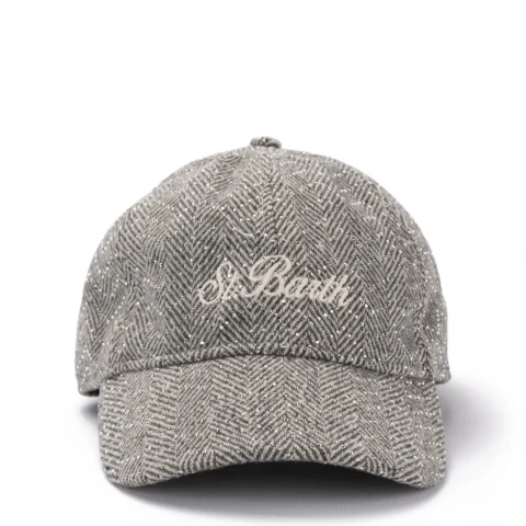 Дамска сива шапка SAINT BARTH