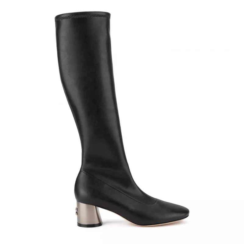 Дамски черни ботуши Casadei