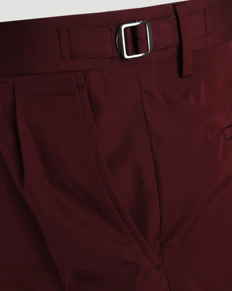 Pelmont Shorts in Burgundy — снимка 3