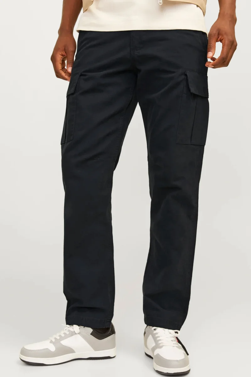 Панталон Jpstkane Barkley Cargo 12258150 C-N10 black — снимка 2
