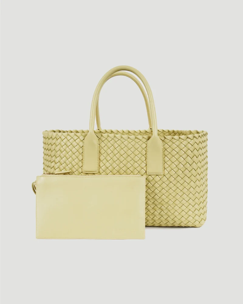 Small Cabat Tote in Butter — снимка 2