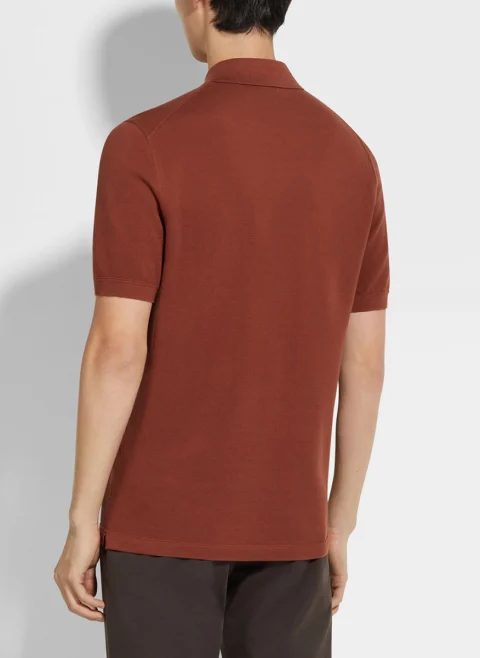 Класически полошърт Zegna — снимка 3
