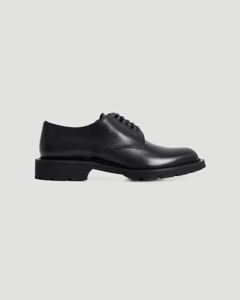 Army Derbies in Smooth Leather
