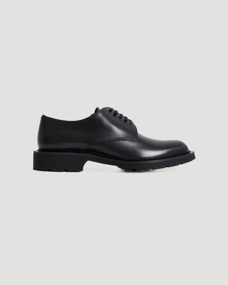 Army Derbies in Smooth Leather