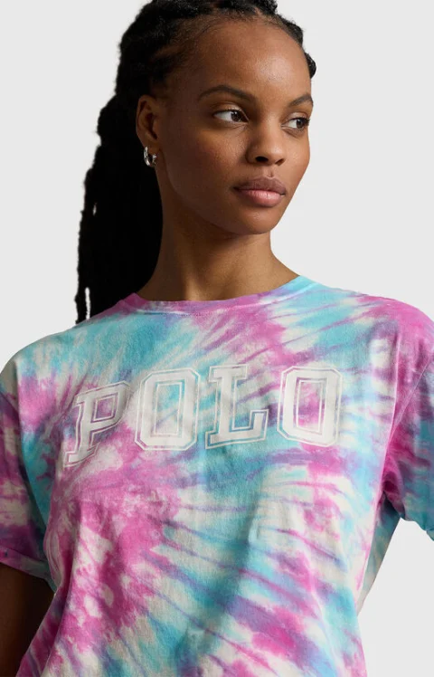 Тениска с tie-dye ефект — снимка 4