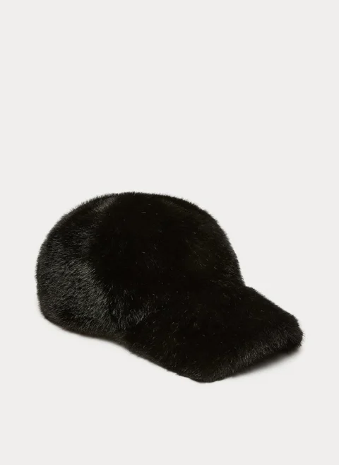 Шапка с козирка 'Faux fur' Marina Rinaldi Mrspila — снимка 4