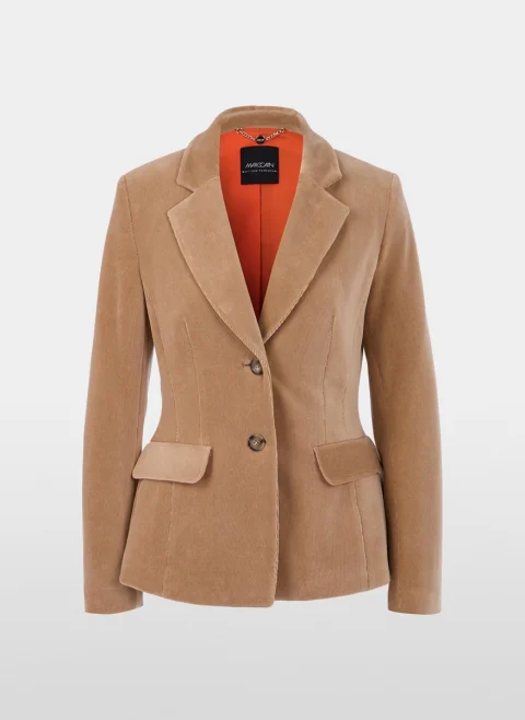 Сако от рипсено кадифе Marc Cain Collections — снимка 5