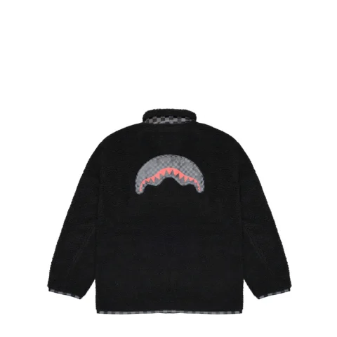 Мъжко яке CHECKERED TEDDY JACKET SPRAYGROUND — снимка 4