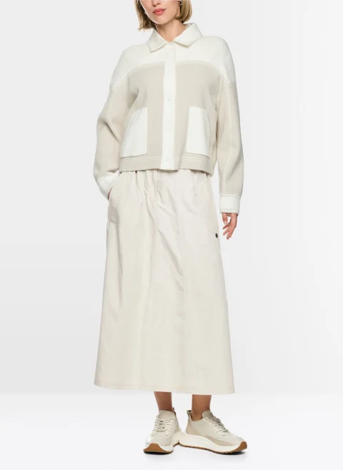 Жилетка с детайли от деним Marc Cain Sports — снимка 2