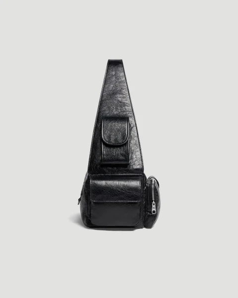Superbusy Small Sling Bag in Black — снимка 3