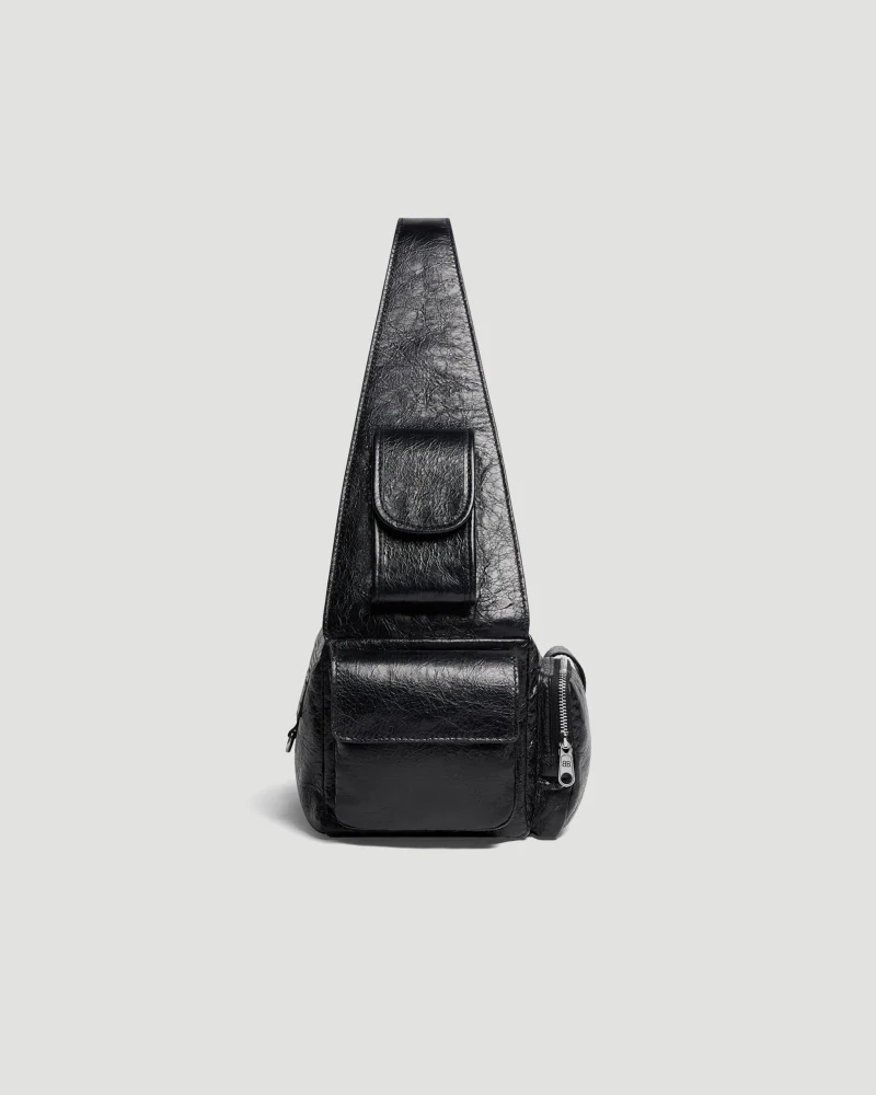 Superbusy Small Sling Bag in Black — снимка 3