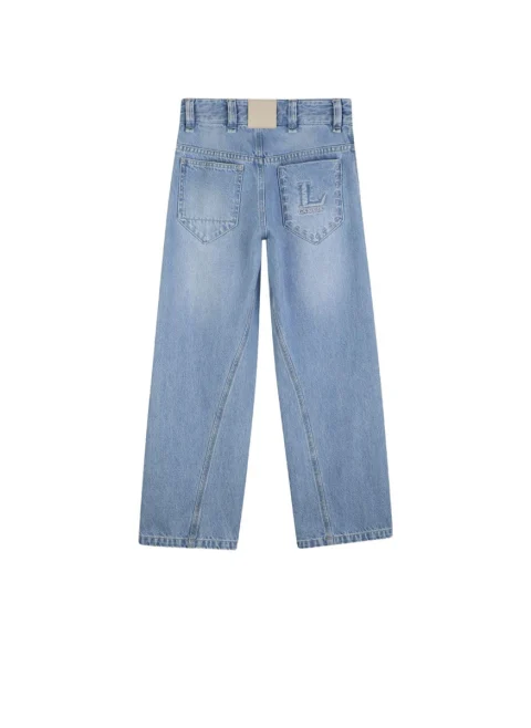 Деним 'Straight-leg' Lanvin Kids — снимка 3