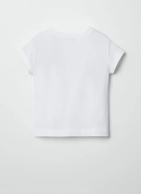 Тишърт с бродерия Brunello Cucinelli Kids 12