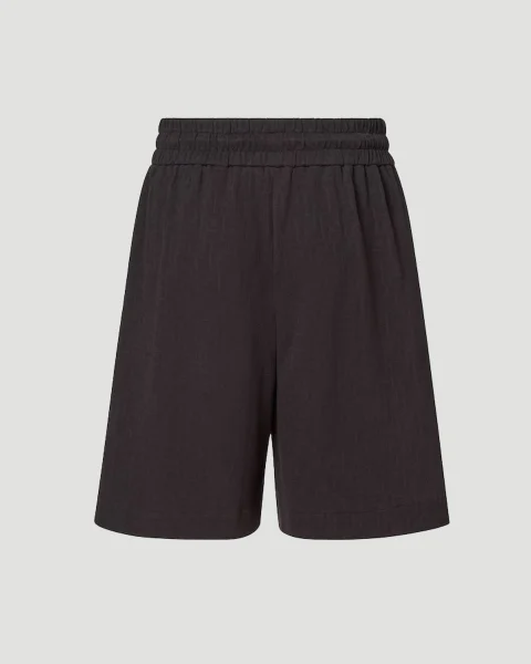 Black Piqué FF Jacquard Shorts — снимка 3