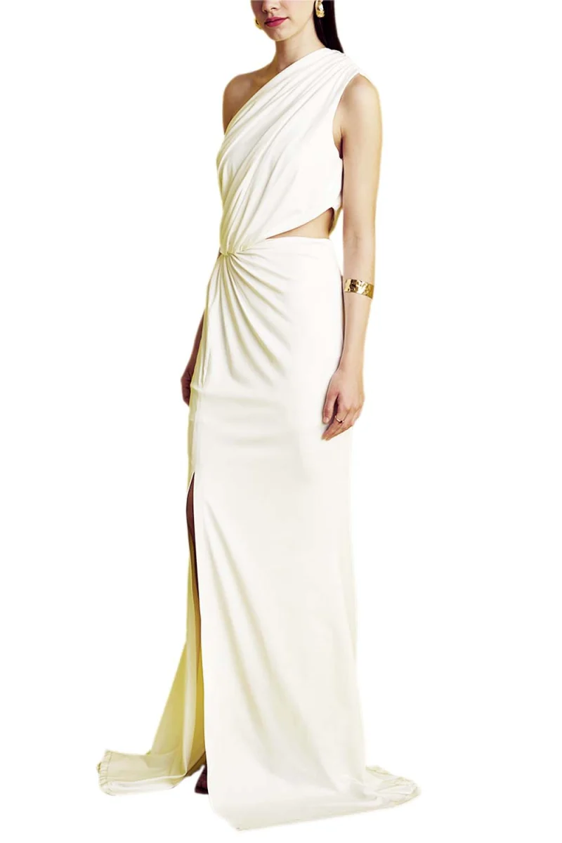 Рокля S23T1310 off white