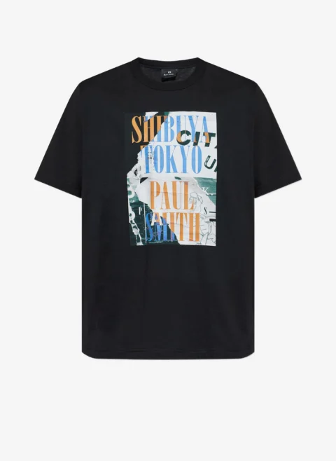 Тишърт с принт PS Paul Smith — снимка 2