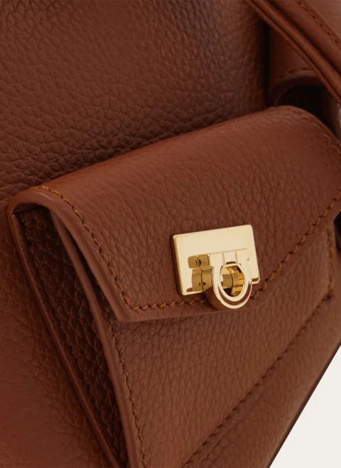 Мини кожена раница Ferragamo — снимка 5