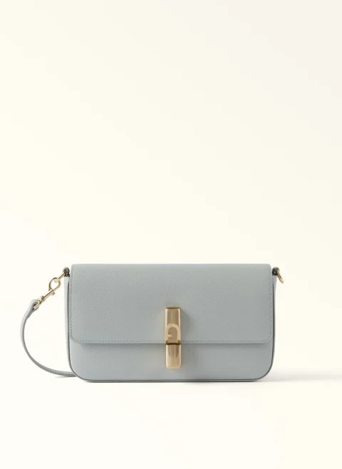Мини чанта Furla Iride Nebbia Gray