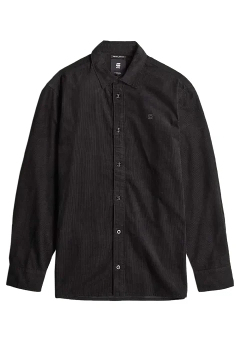 Риза Clean Regular L\S D25196-D751-6484 dk black
