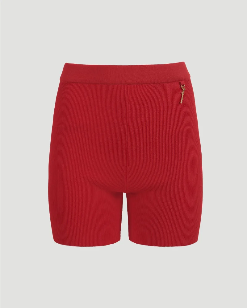 Charm Logo Knit Shorts