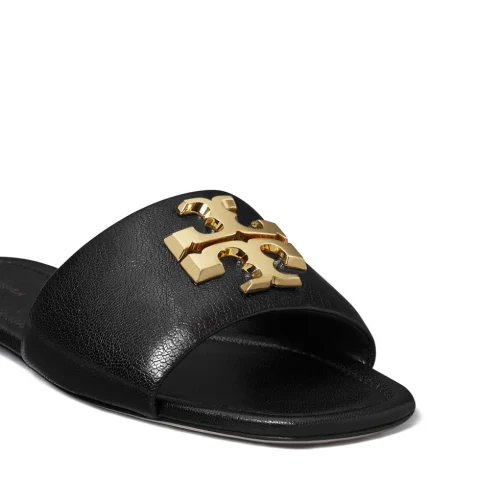 Дамски черни чехли Eleanor TORY BURCH — снимка 7