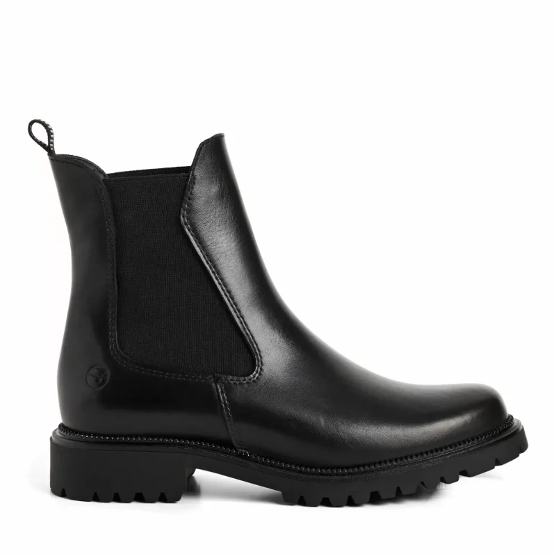 Дамски Равни Боти TAMARIS – 1-25427-41-001 BLACK_2