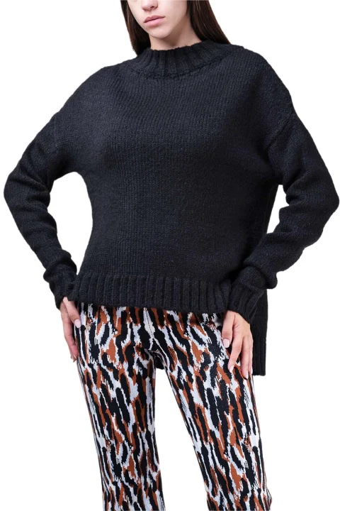 Плетено "Essential Dorian" Oversized Knit Top W235303 12052-black