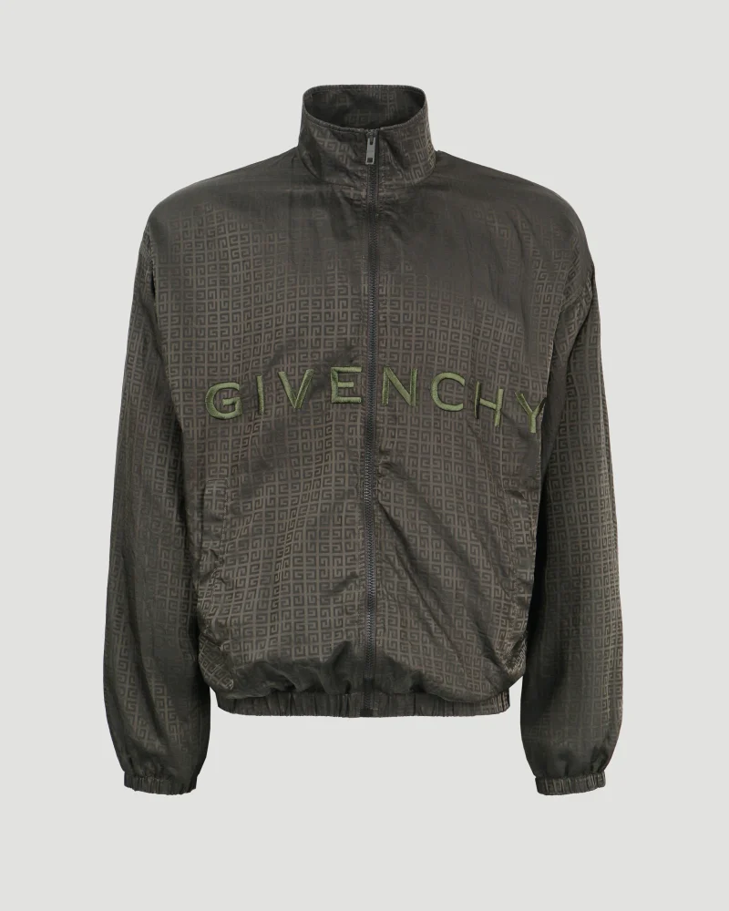 4G-Print Logo Embroidered Jacket