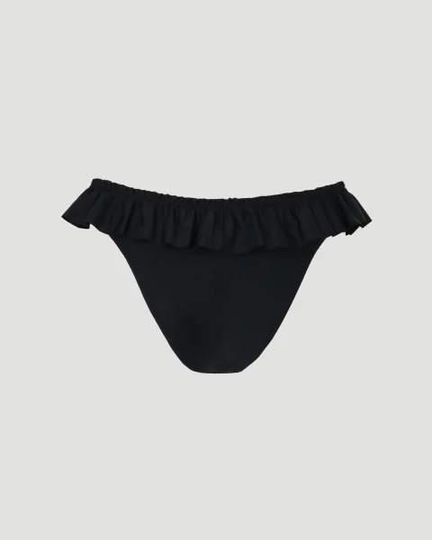 Ruffle Bikini Bottom in Smocked Jersey — снимка 2